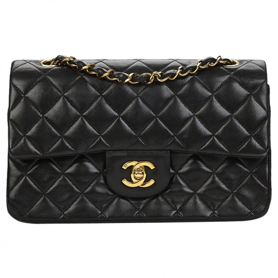 Timeless leather handbag CHANEL Black | Vestiaire Collective Global