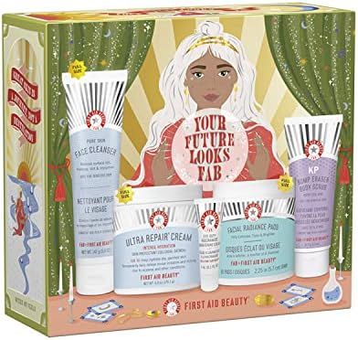 Amazon.com : First Aid Beauty Your Future Looks FAB Gift Set – Head to Toe Effective Brightenin... | Amazon (US)
