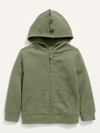 Unisex Solid Critter Zip Hoodie for Toddler | Old Navy (US)