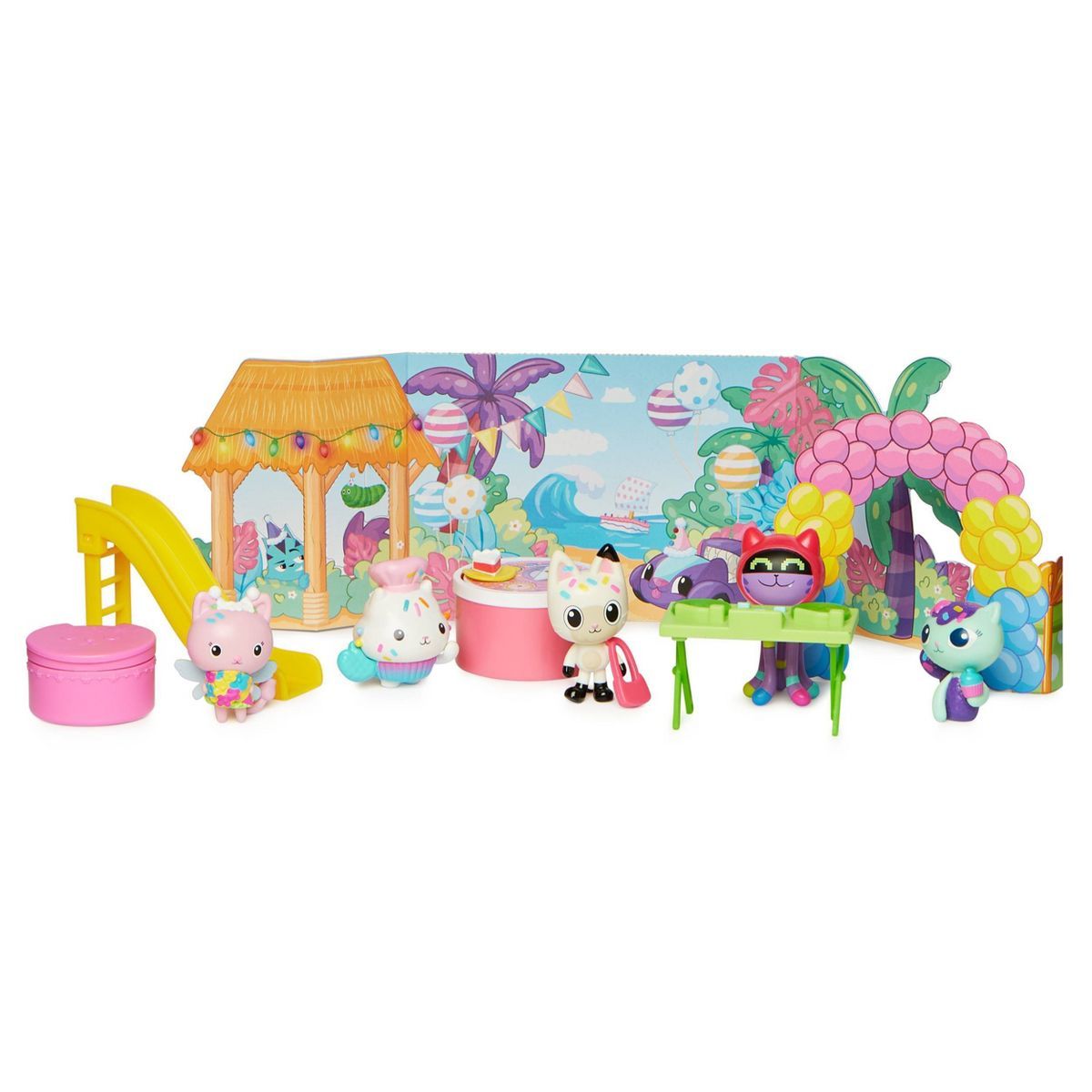 Gabby's Dollhouse – Pandy Paws' Birthday Figure Set (Target Exclusive) | Target
