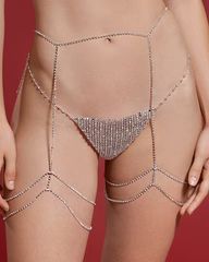 BB x Ashish Body Jewellery Thigh Harness | Bluebella