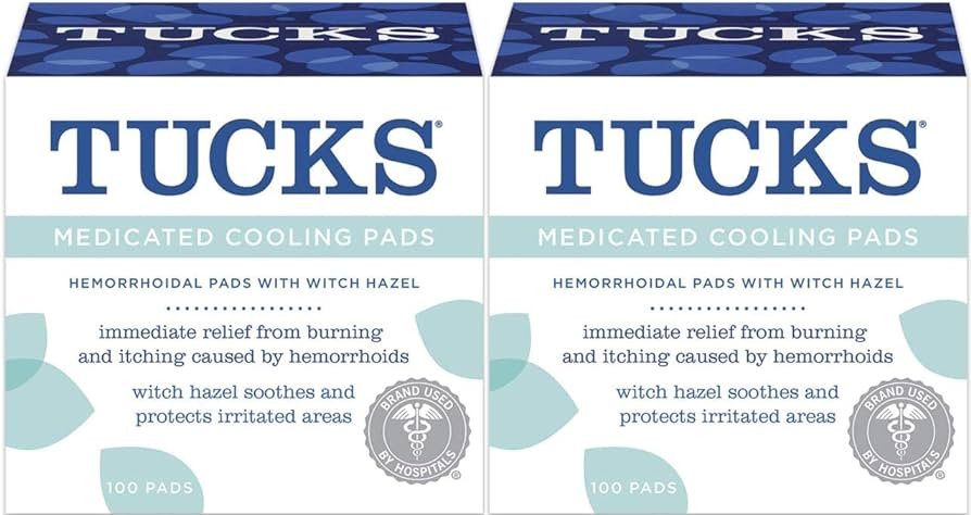 Tucks Md Cool Hemorrhoid Pad, 100 count (Pack of 2) | Amazon (US)