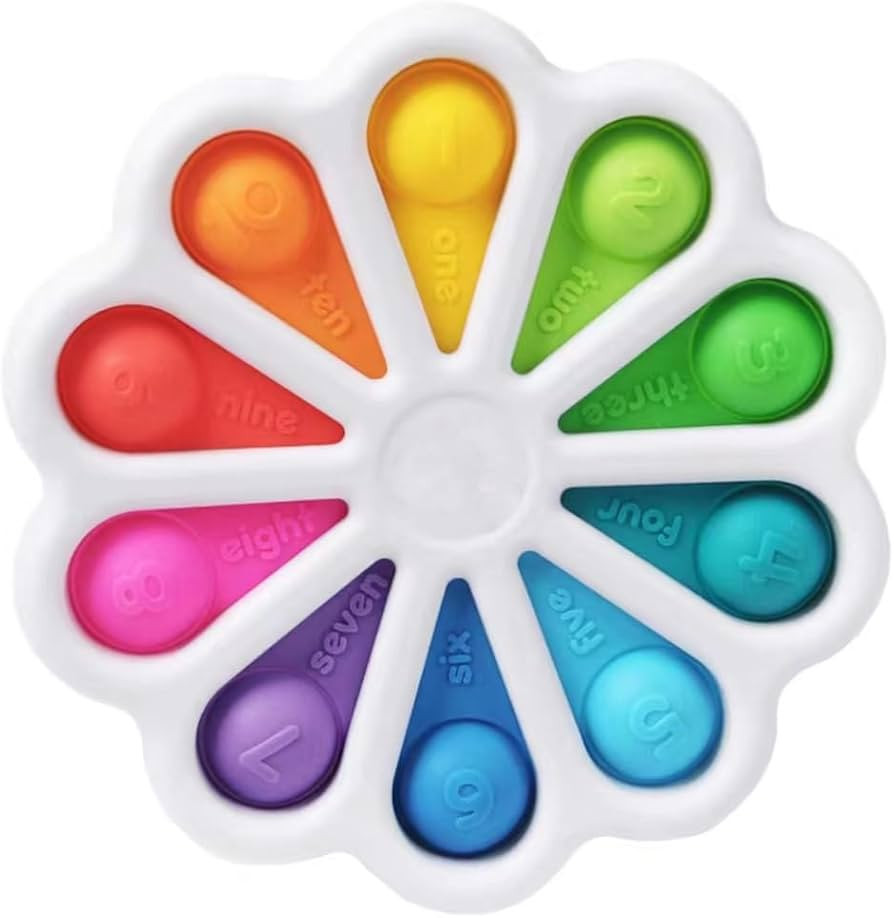 Amazon.com: AFLUODN Dimple Digits Fidget Toy Flower Dimples Fidget Popper Toy, Pop Dimple Toys fo... | Amazon (US)