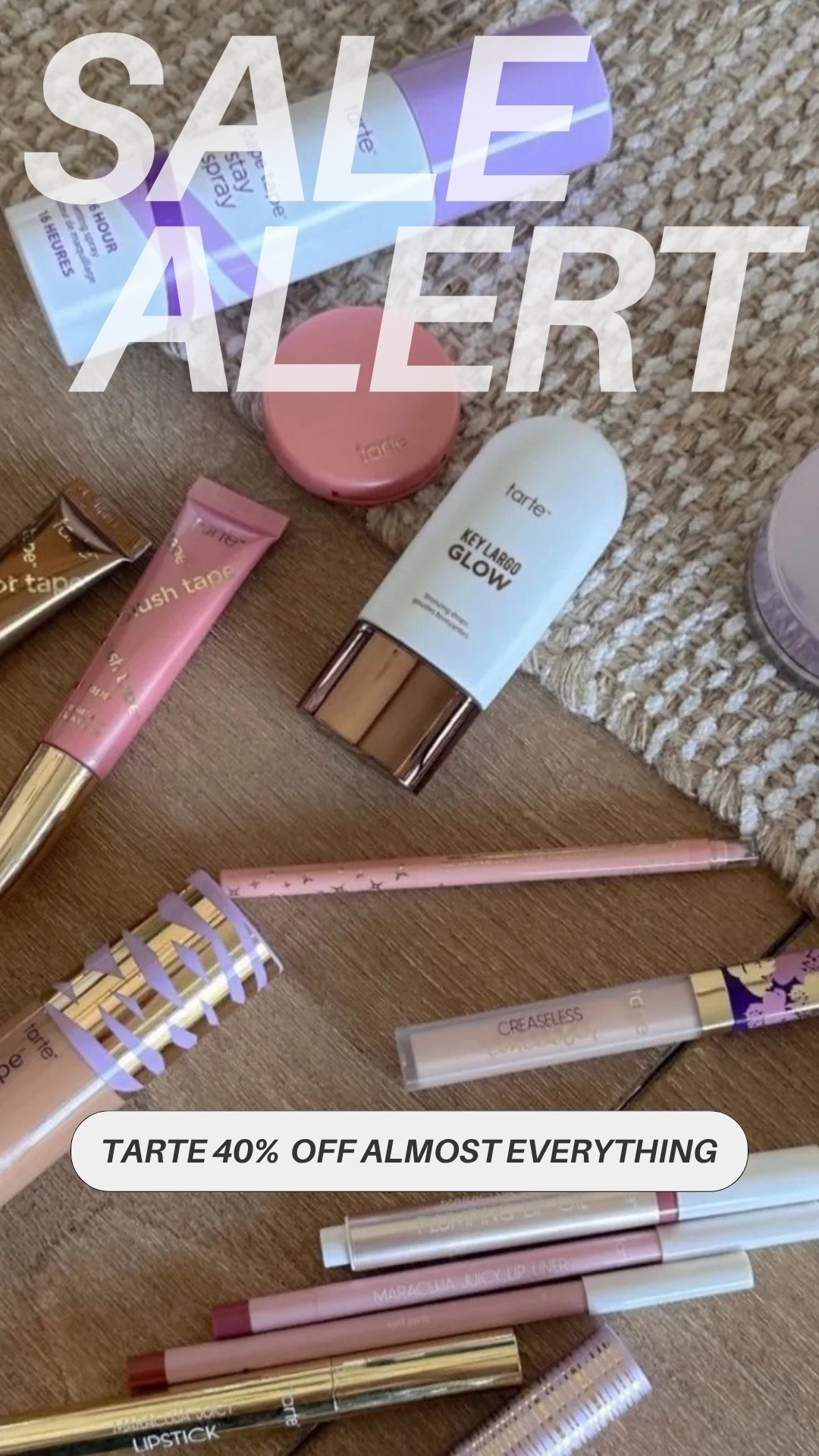 40% off almost everything at tarte! linking my favorite products

sale alert, makeup routine, beauty finds, tarte, michele jaliene