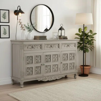 Berlene 69'' Solid Wood Sideboard | Wayfair North America