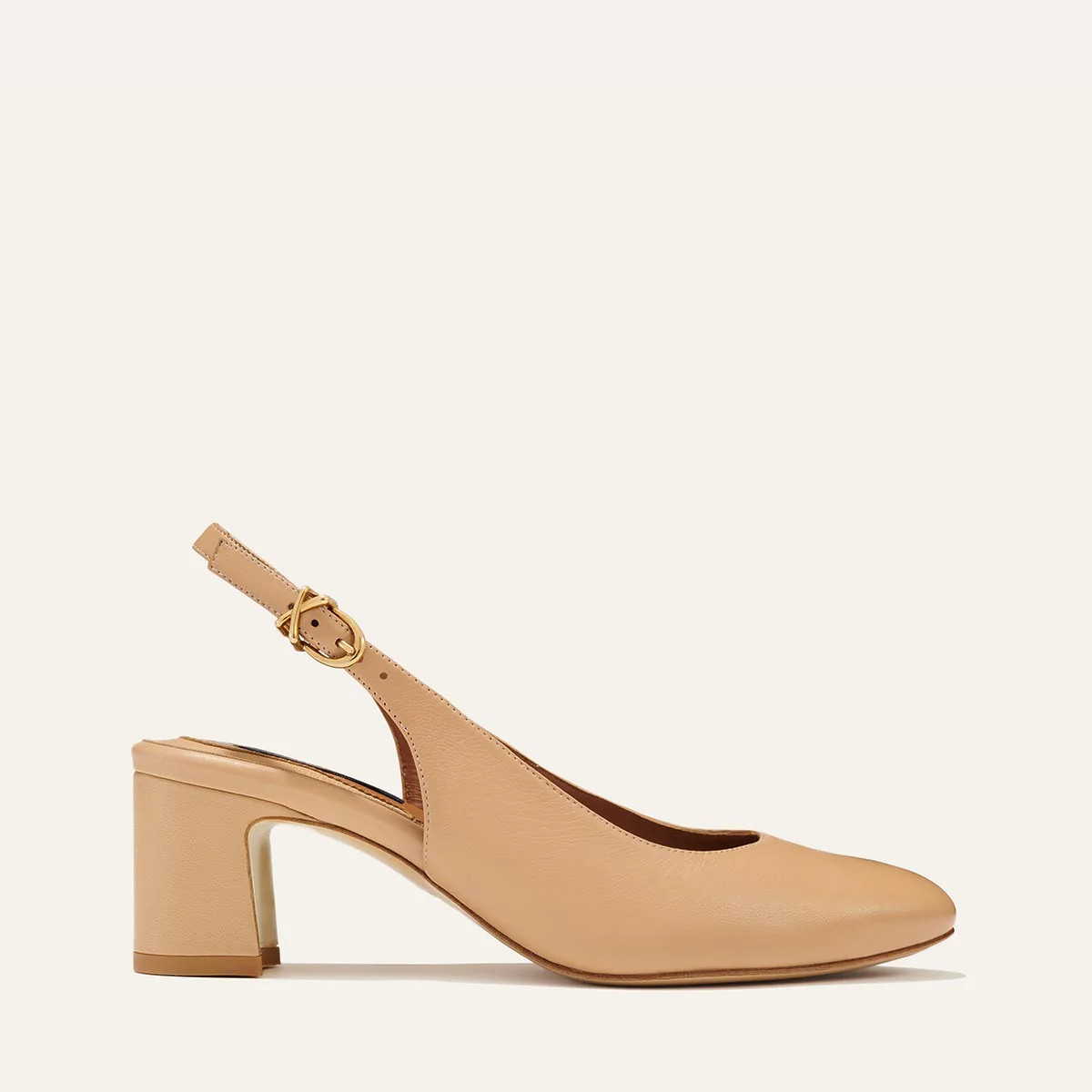 The Cluny Slingback - Dune Nappa | Margaux