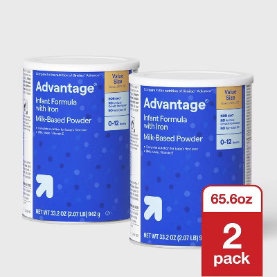 Value Size Base Advantage Can Formula Powder - 33.2oz - up&up™ | Target