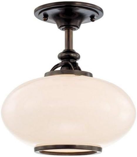 Hudson Valley Lighting 9812F-OB Canton - One Light Semi Flush Mount - 12 Inches Wide by 12 Inches... | Amazon (US)