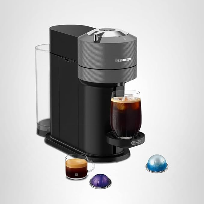 Nespresso Vertuo Next Coffee and Espresso Maker, Machine Only, 1260 watts, Dark Gray | Amazon (US)