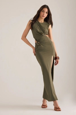 Bardot Felix Hardware Cutout Maxi Dress | Anthropologie (UK)