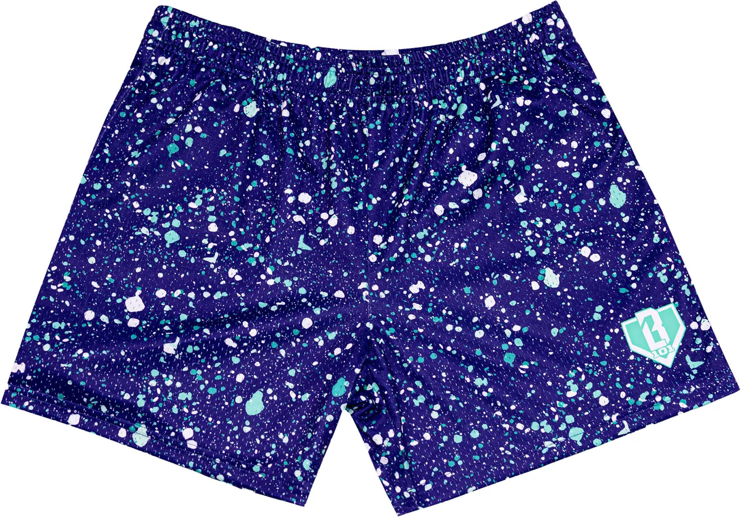 Baseball Lifestyle 101 Boys' Splatter Shorts, XS, Purple | DICK'S Sporting Goods