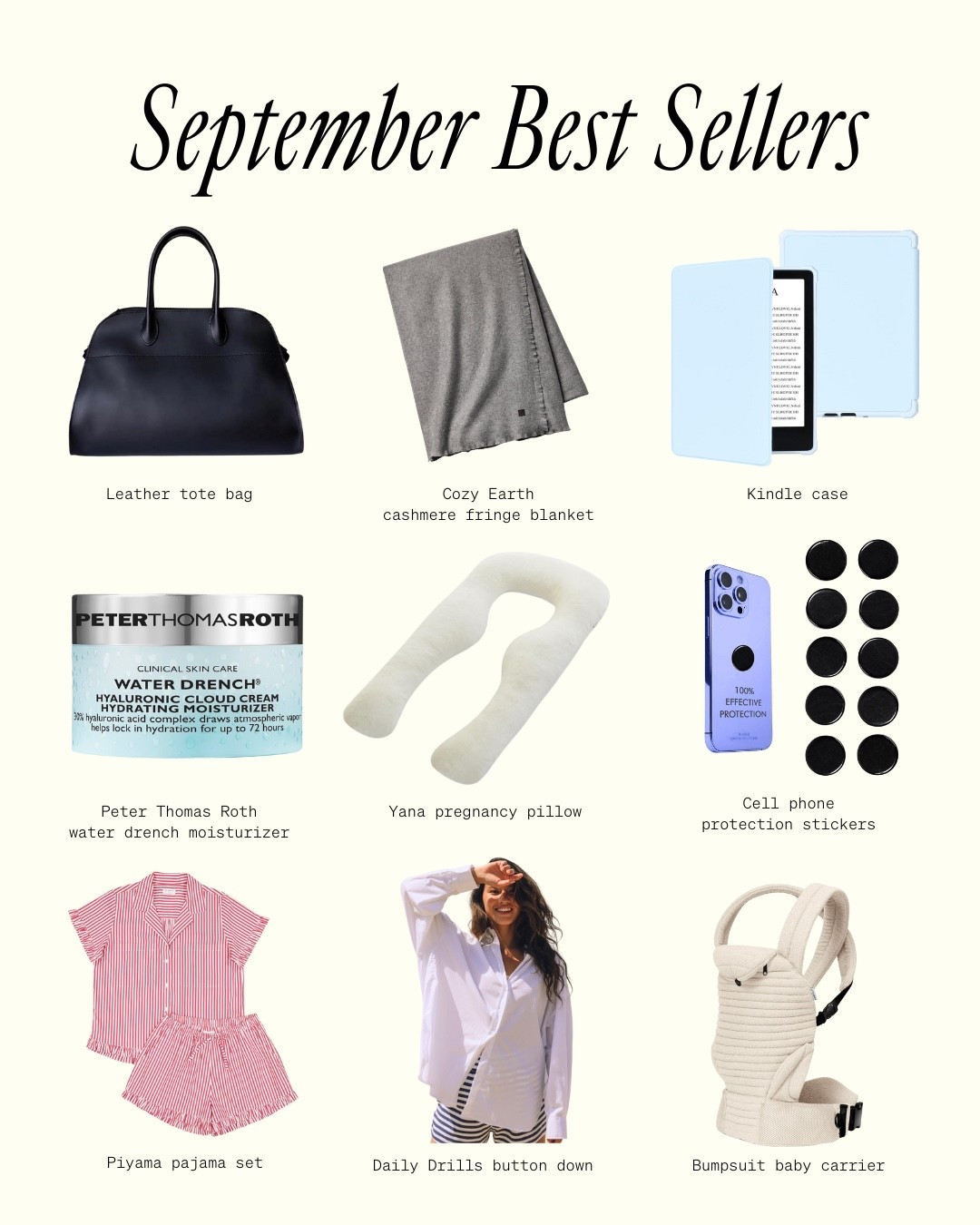 September best sellers

#LTKBaby #LTKStyleTip #LTKBeauty