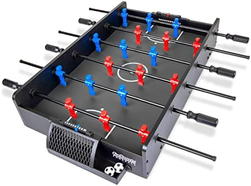 GoSports 32 Inch Tabletop Foosball Game Set - Oak or Black | Amazon (US)