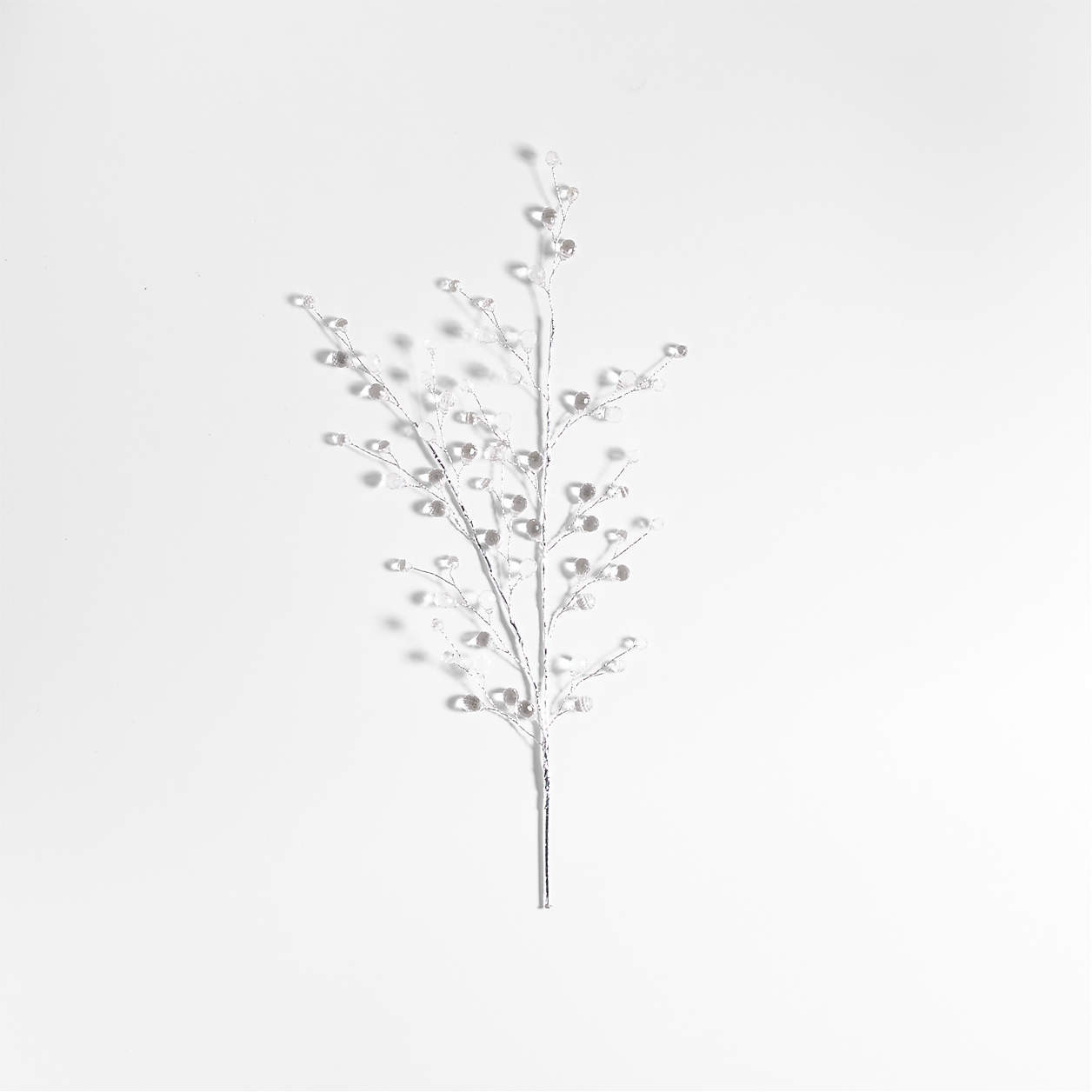 Icicle Christmas Tree Pick, Set of 4 + Reviews | Crate & Barrel | Crate & Barrel