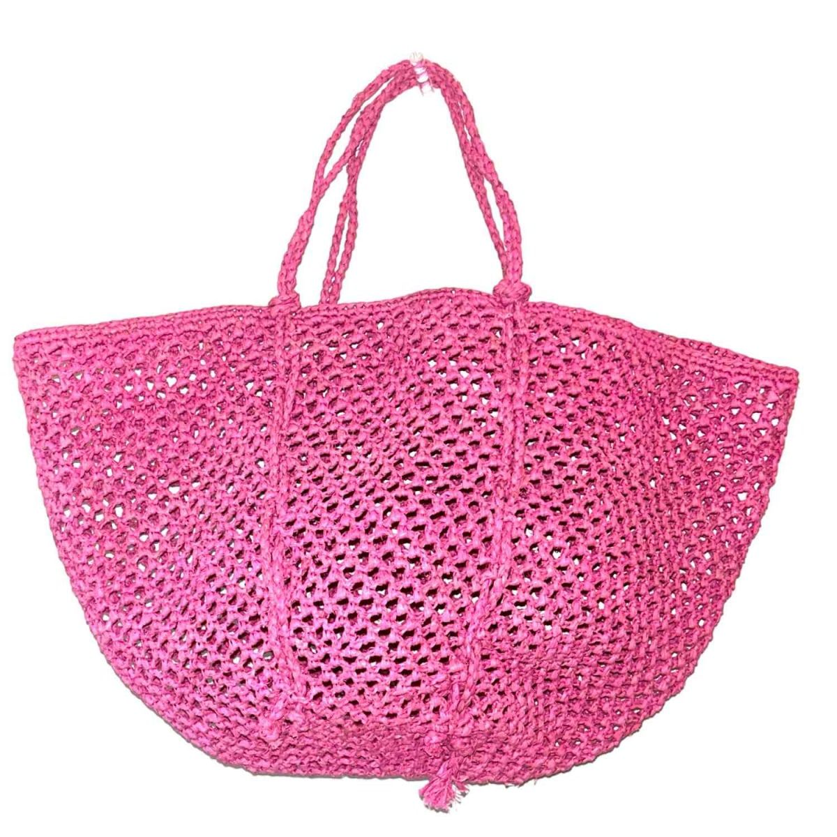 Sinah- Pink Tote Bag | Wolf & Badger (US)