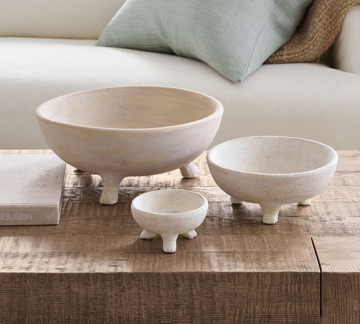 Artisan Rustic Handcrafted Ceramic Bowls | Pottery Barn (US)