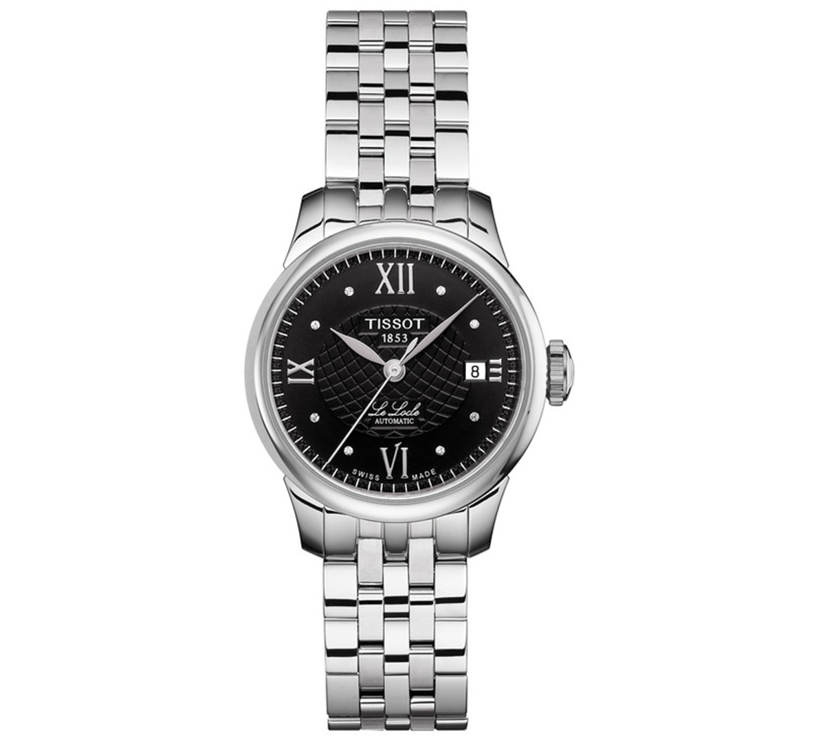 Tissot Women's Swiss Automatic T-Classic Le Locle Stainless Steel Bracelet Watch 25.3mm | Macy's