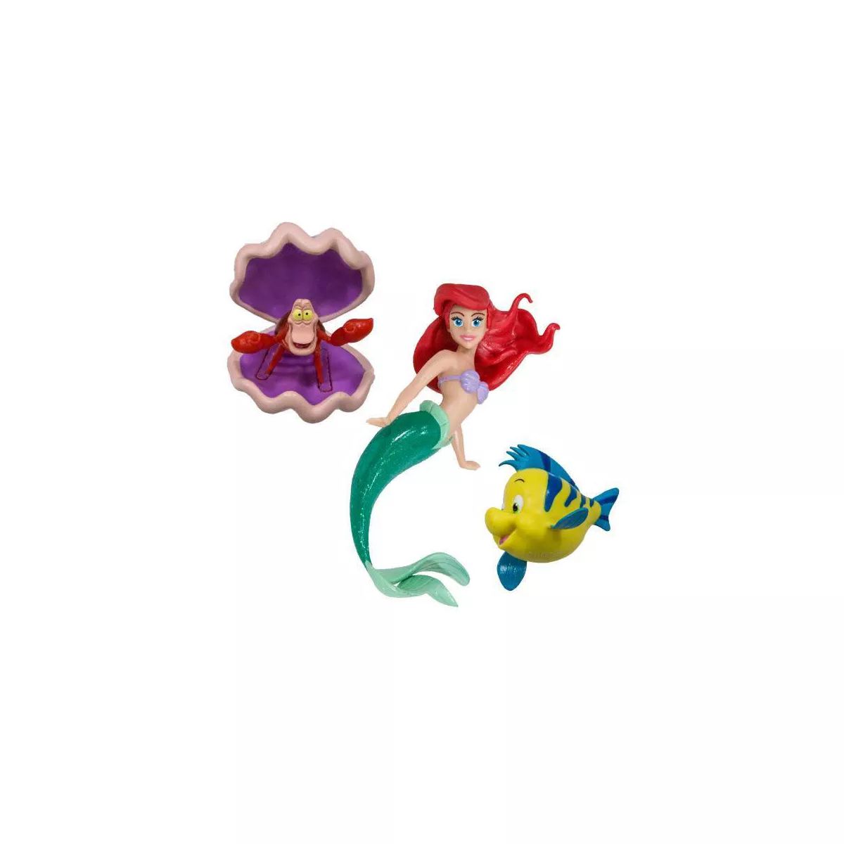 Swimways Disney Little Mermaid Dive Characters Kids' Pool Toy - Princess Ariel Flounder & Sebasti... | Target