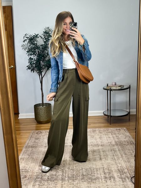 These pants are super cute! A little on the longer side. Wearing size 4. I am 5’5” 125 lbs for height reference and I have a little extra length  

#amazonfashion #founditonamazon #founditonamazonfashion 

#LTKFindsUnder50 #LTKSaleAlert #LTKFindsUnder100
