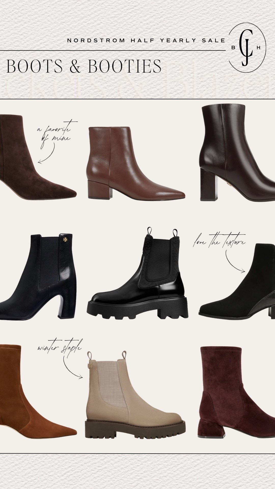 My favorite boots and booties from the Nordstrom half yearly sale. 

#LTKSaleAlert