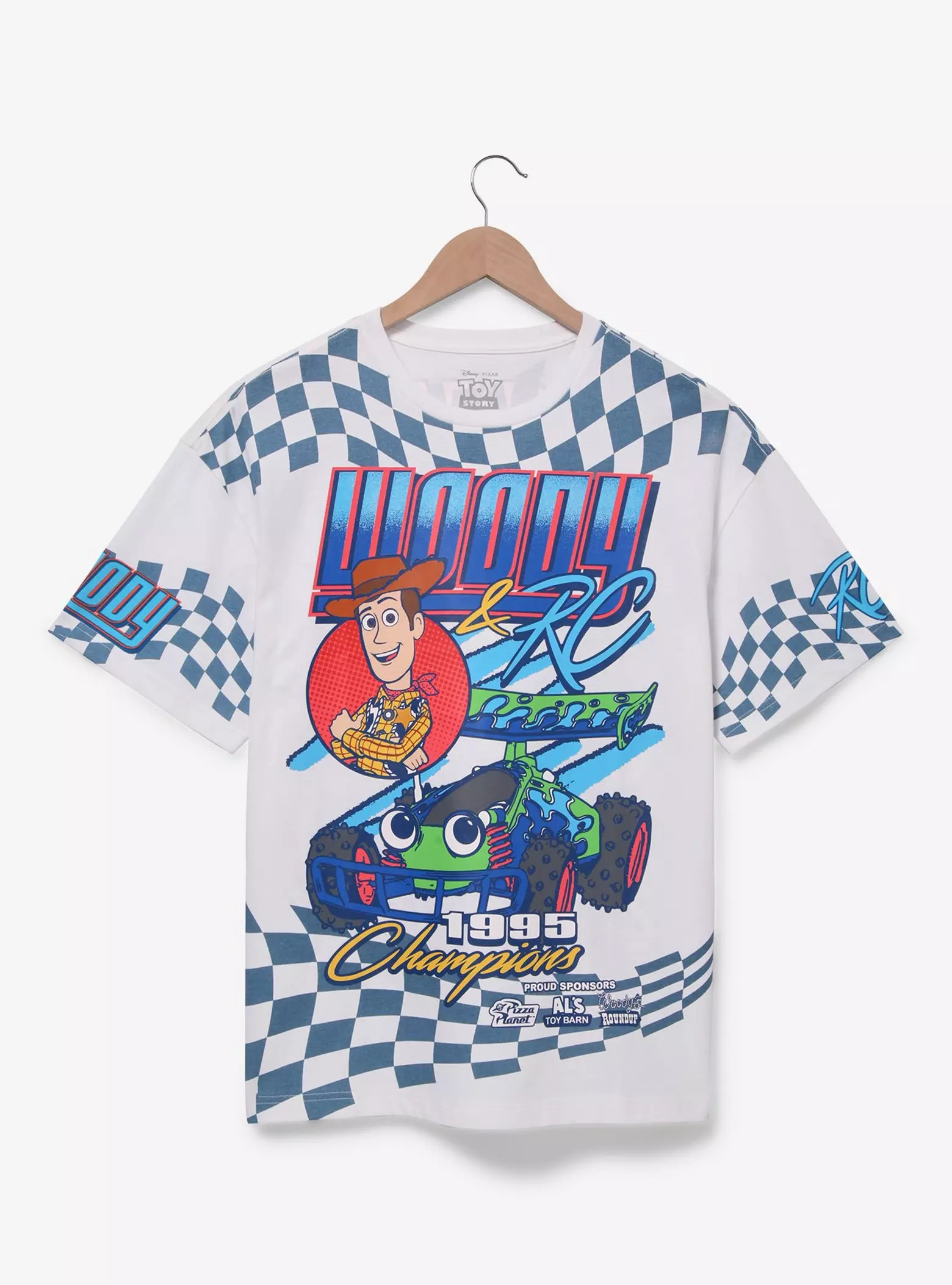 Disney Pixar Toy Story Woody & RC Racing T-Shirt - BoxLunch Exclusive | BoxLunch