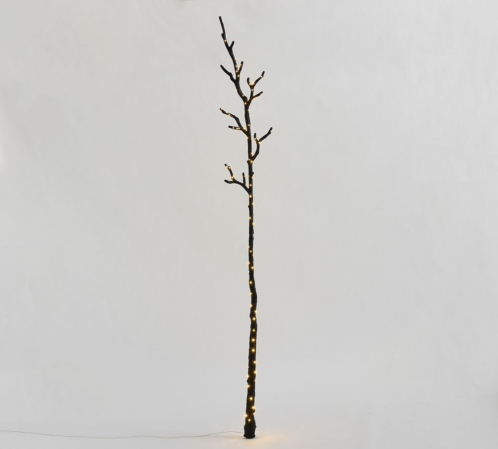 Oversized Lit Black Branch | Pottery Barn (US)