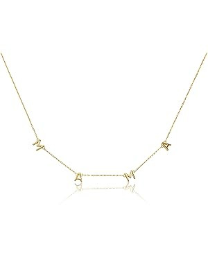 Benevolence LA Mama Necklace Dainty Necklace, 14k Gold Dipped Necklaces For Women, Gifts for Mom ... | Amazon (US)