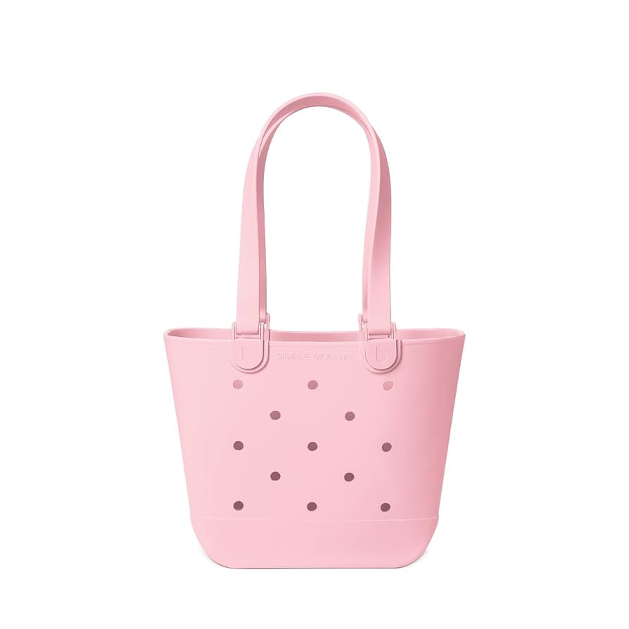 Simple Modern Medium Beach Bag | Waterproof Getaway Rubber Tote with Zipper Pocket for Travel, Po... | Amazon (US)