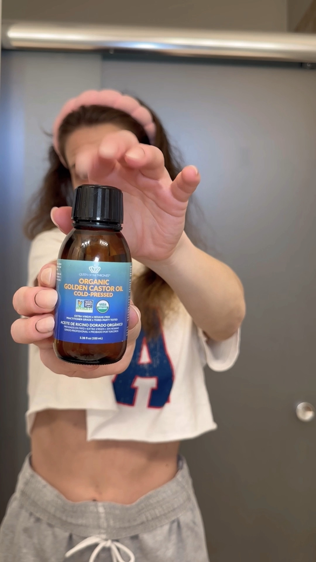 Unable to link actual one here but I have added the link below 

https://queenofthethrones.com/products/organic-cotton-beauty-mask

Use code QOTTSK10 for 10% off

#LTKMostLoved #LTKGiftGuide #LTKBeauty
