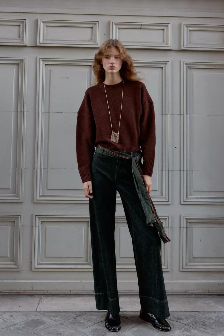 SOFT BASIC KNIT SWEATER | Zara US