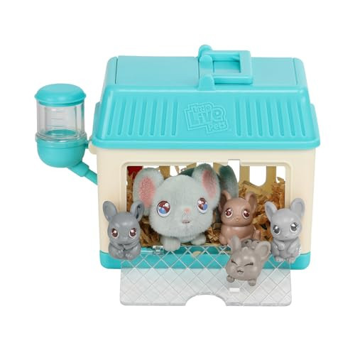 Little Live Pets Lil Mouse Toy Playset Pack, Mama Surprise Mouse Plush Family Collection, Interactive Easter Baby Girl Gifts, Toy for Kids 5+ | Amazon (US)