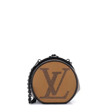 Louis Vuitton Boursicot Boite Chapeau Bag Reverse Monogram Giant Brown 4225545 | Rebag