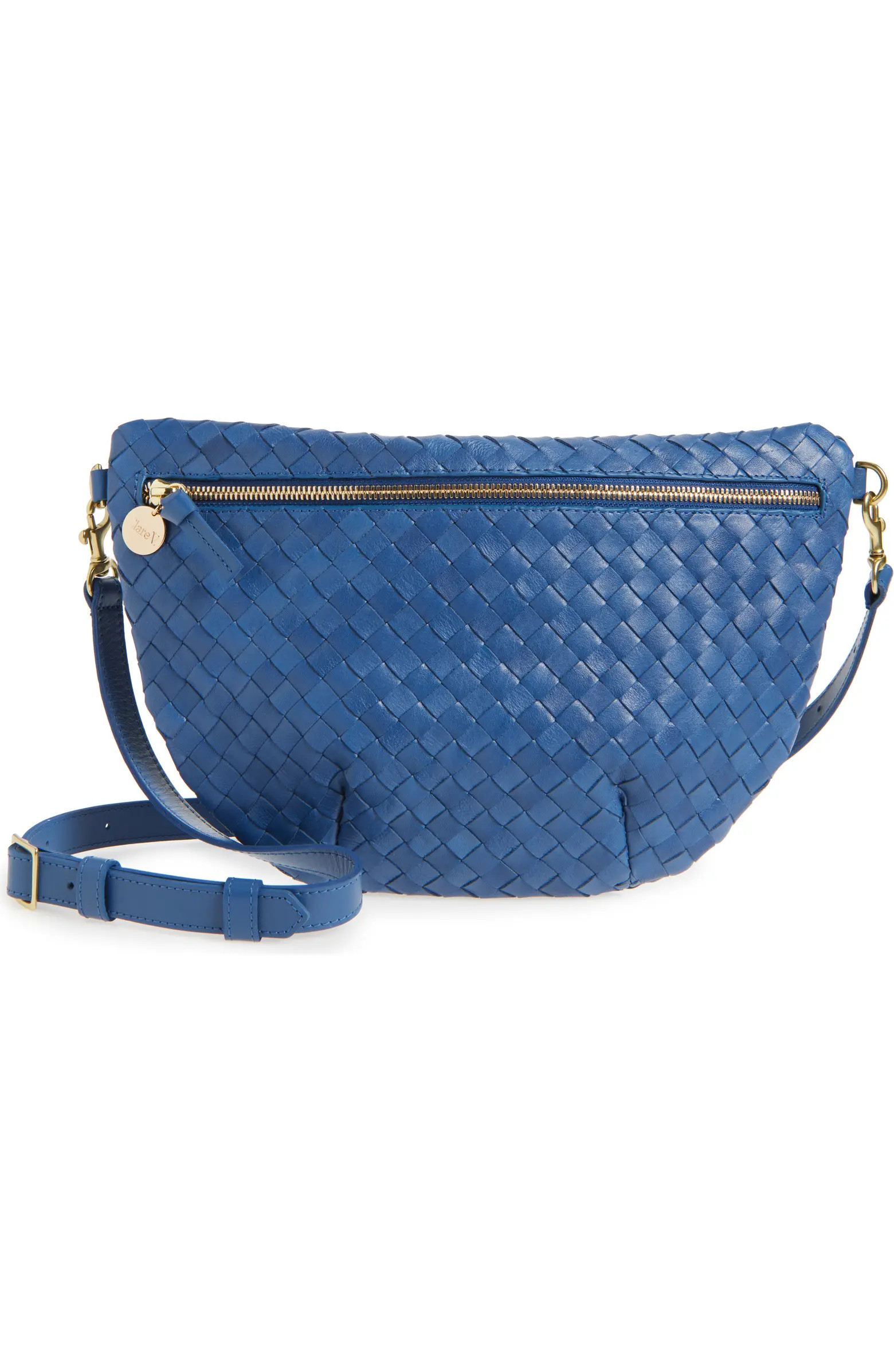 Medium Grande Woven Leather Belt Bag | Nordstrom