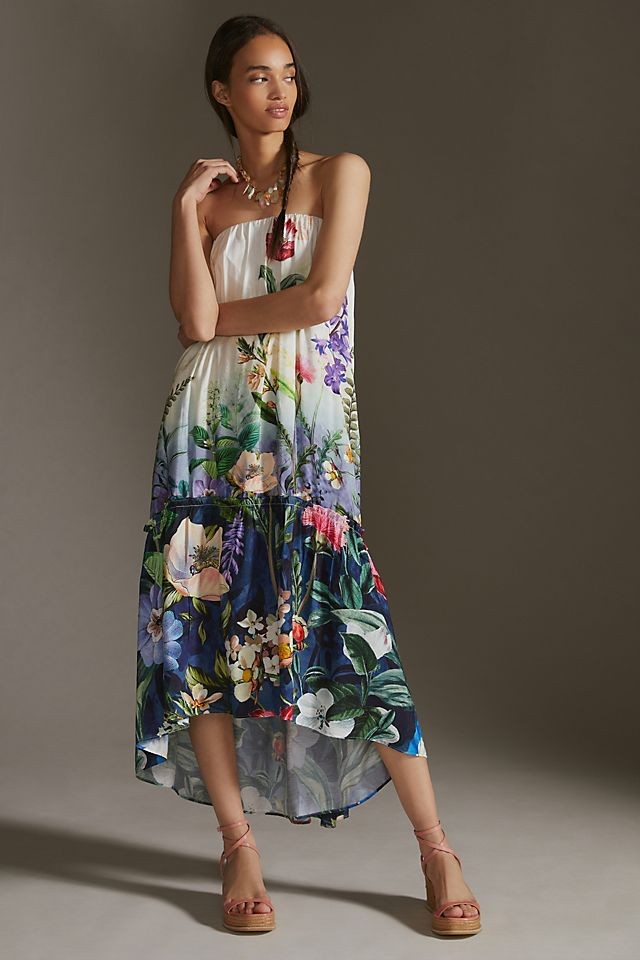Strapless Maxi Dress | Anthropologie (US)