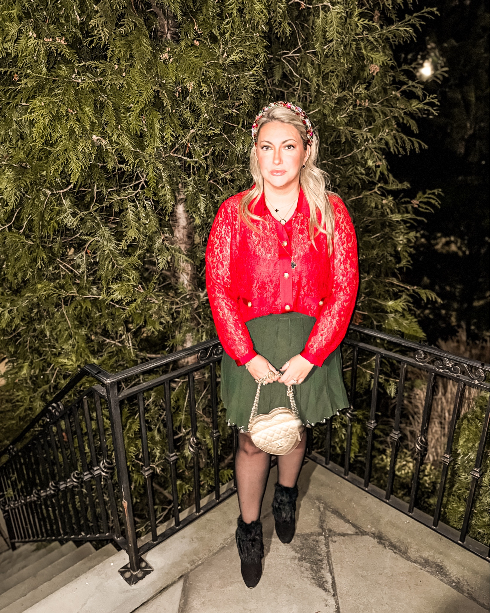 Top runs true to size and perfectly festive 🎄

#LTKHoliday #LTKSeasonal #LTKGiftGuide