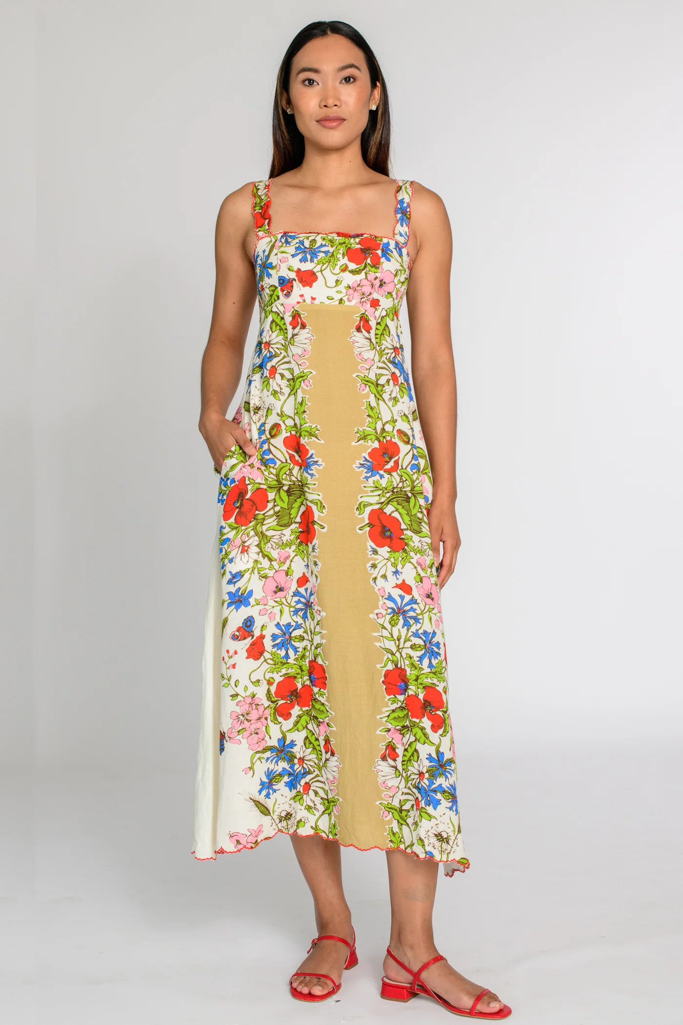 Annalisa Dress in Butterfly Garden | Elizabeth James The Label