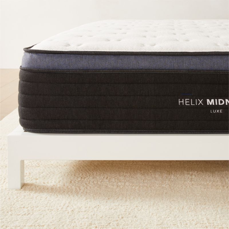Helix Luxe Midnight Medium-Firm Queen Mattress | CB2 | CB2