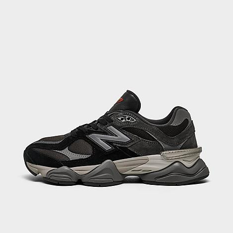 New Balance Women's 9060 Casual Shoes in Black/Black Size 8 Suede | Finish Line (US)
