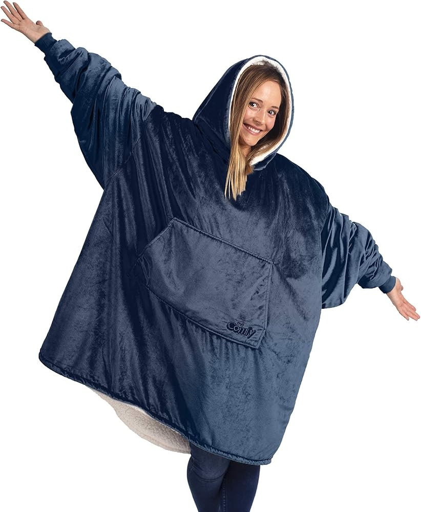 THE COMFY | Oversized Microfiber & Sherpa Wearable Blanket with Zipper, Seen On Shark Tank, One Size | Amazon (US)