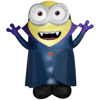 Universal 12-ft Jerry Gone Batty Minion Inflatable | Lowe's