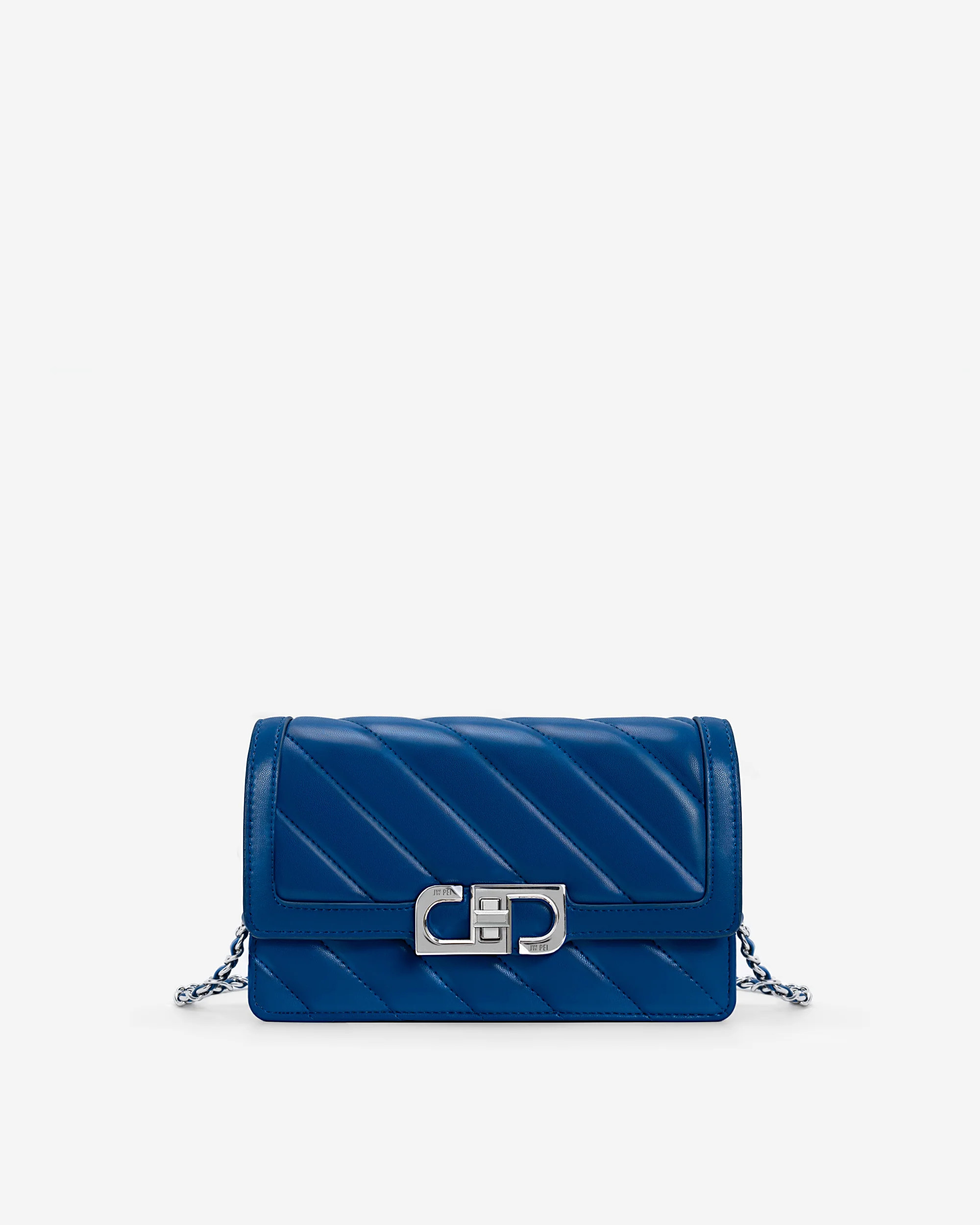 Lottie Chain Crossbody Bag -Classic Blue | JW PEI US