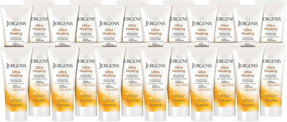 Jergens Ultra Healing Dry Skin Moisturizer, Travel Size Body and Hand Lotion, for Extra Dry Skin,... | Amazon (US)