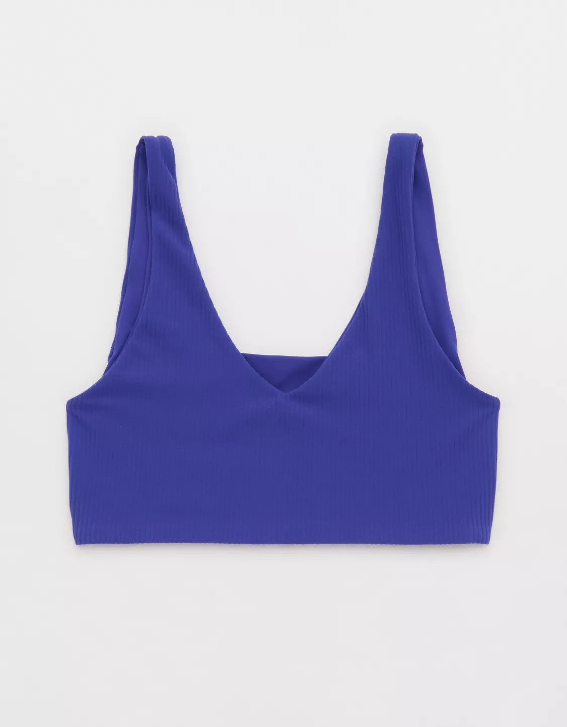 OFFLINE By Aerie Real Me XTRA Rib Switch Up V-Neck Sports Bra | Aerie
