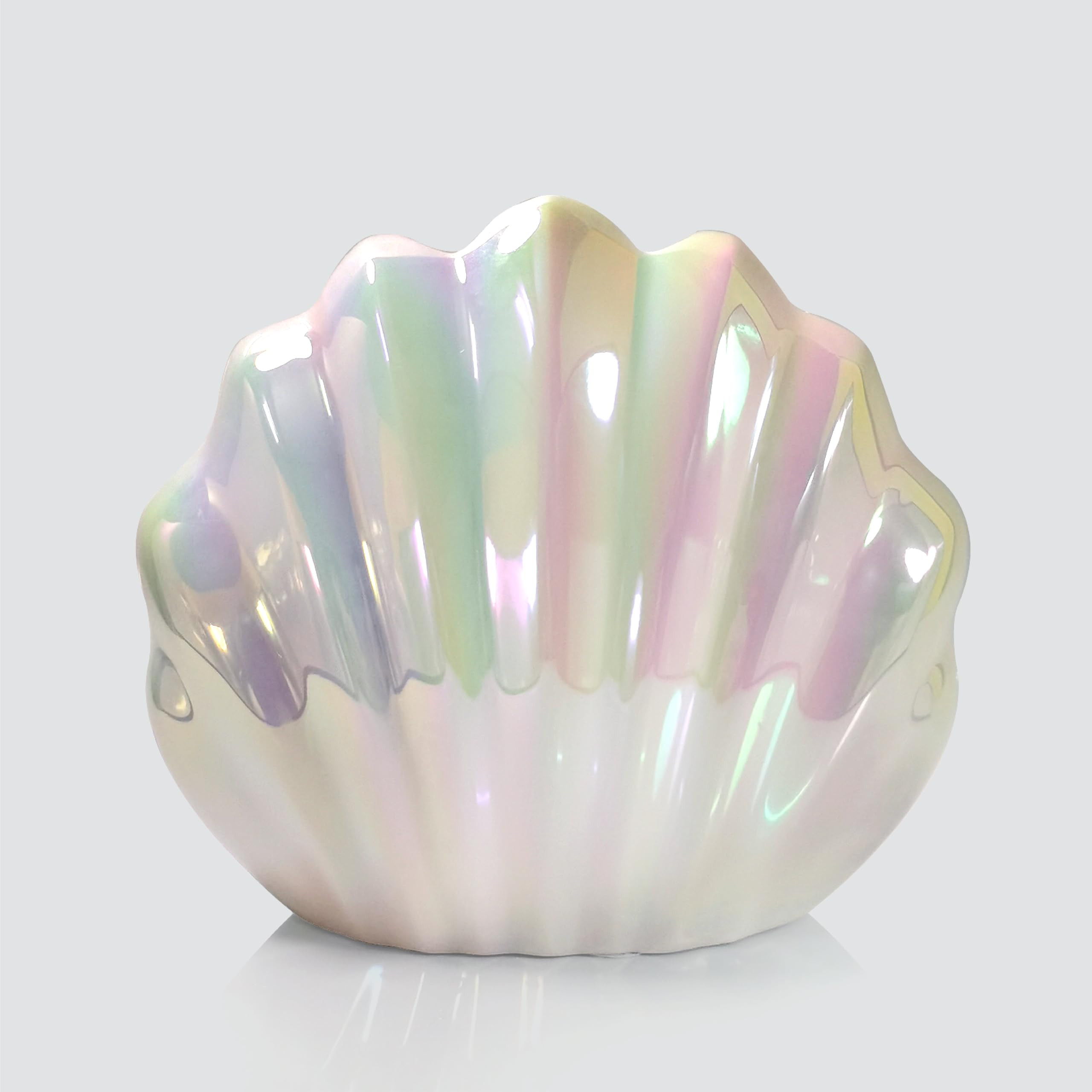 Mermaid's Treasure Flower Vase - 7-Color Coastal Magic for Modern Vases Home Decor | Amazon (US)
