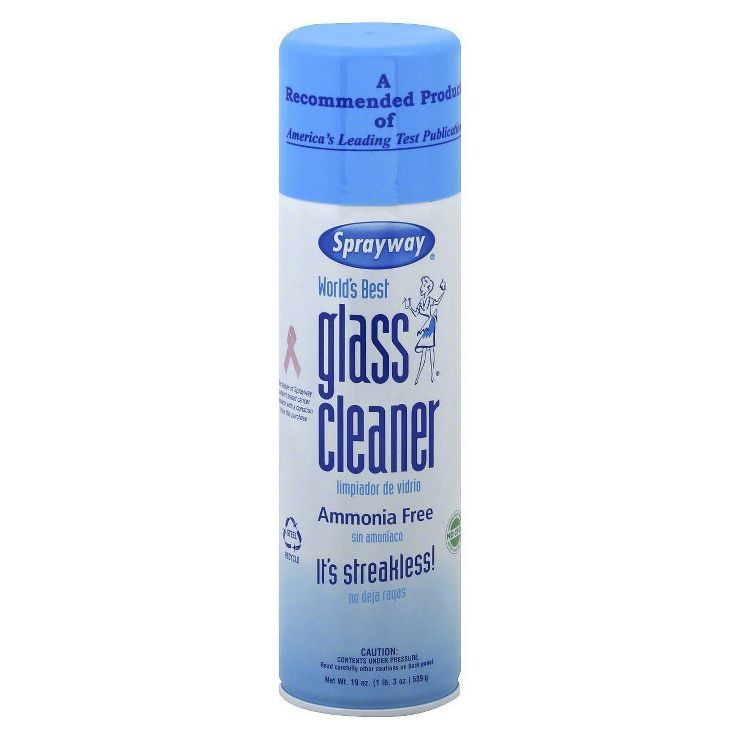 Sprayway Glass Cleaner Ammonia Free Aerosol - 19oz | Target