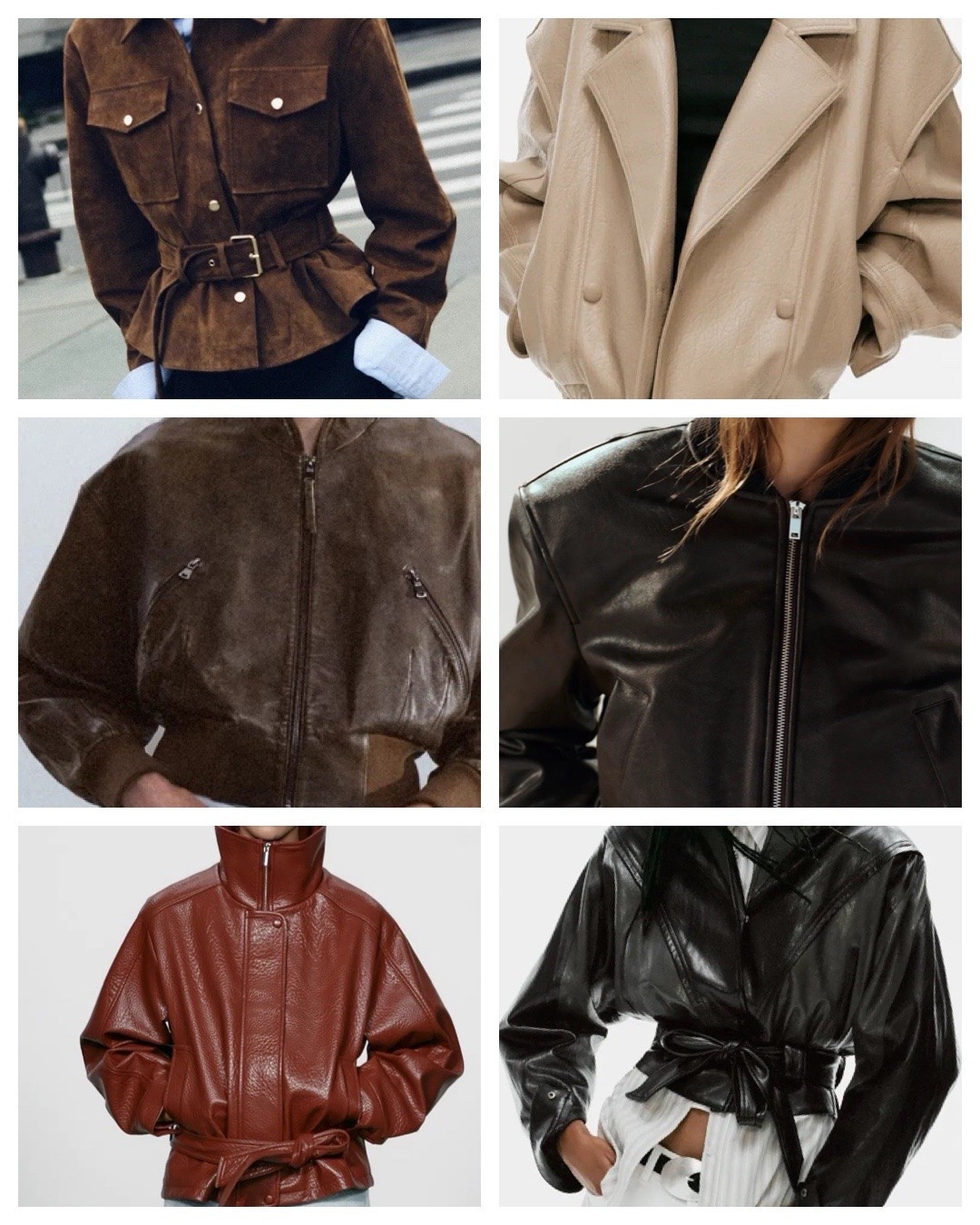 Leather jackets in all
Shapes 🤎

#LTKFashionMonth #LTKdeutschland #LTKautumn