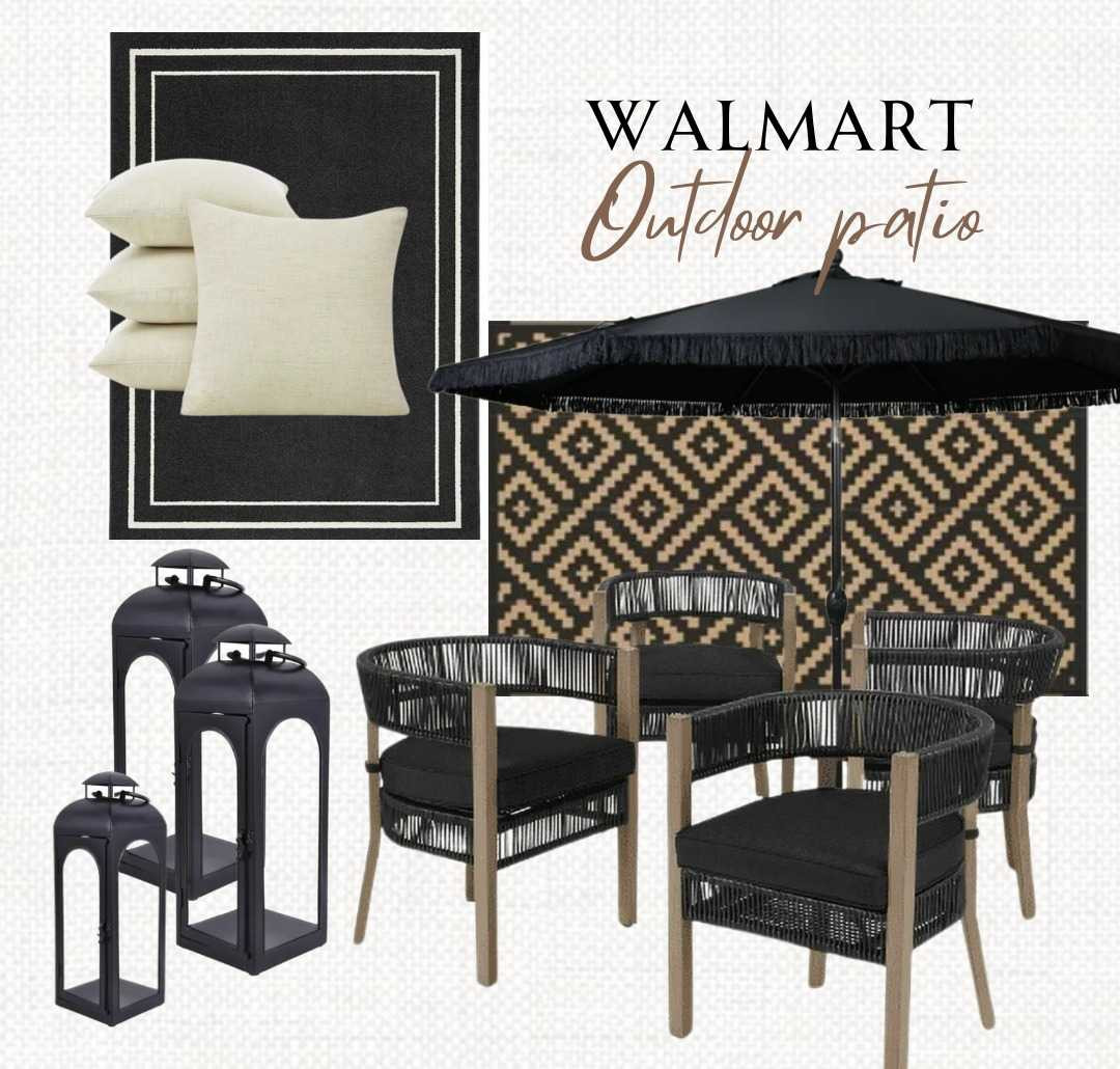 Walmart outdoor patio#spring2024 #walmarthome #walmartpatner #walmartfinds #walmartshopping #neutralstyle #neutraldecor #decoration #homedesign#home 

#LTKSpringSale #LTKhome #LTKfindsunder100