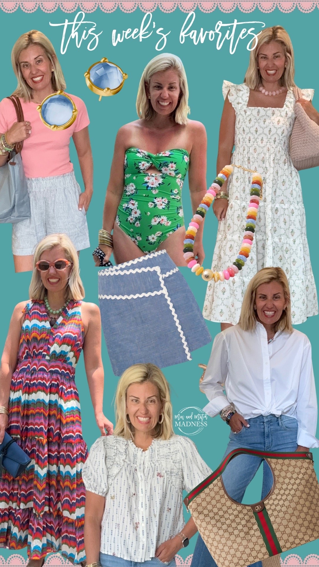 This week‘s favorites according to yall!! Swim, dresses and more on sale! 

*code mixandmatch for 25% off at Erin McDermott

#LTKdayinmylife #LTKOver40 #LTKSaleAlert