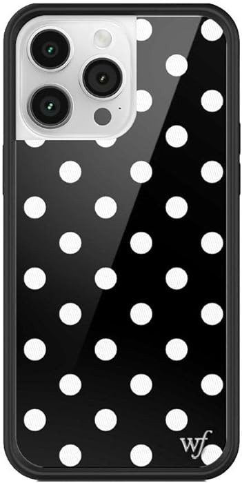 Wildflower Cases - Compatible with iPhone 14 Pro Max | Protective Black Bumper, 6.5ft Drop Test C... | Amazon (US)