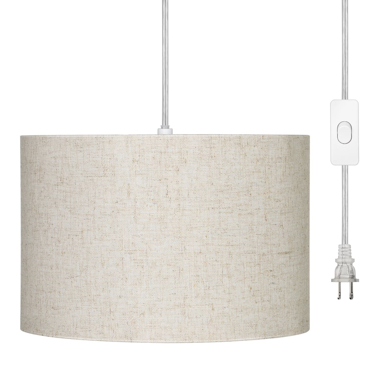 DEWENWILS Hanging Plug in Pendant Light Fixture for Kitchen, Bedroom, Living Room, Dining Room, B... | Walmart (US)
